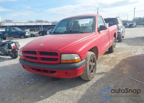 1998 Dodge Dakota Sport from USA, damaged, VIN 1B7FL26P1WS586187